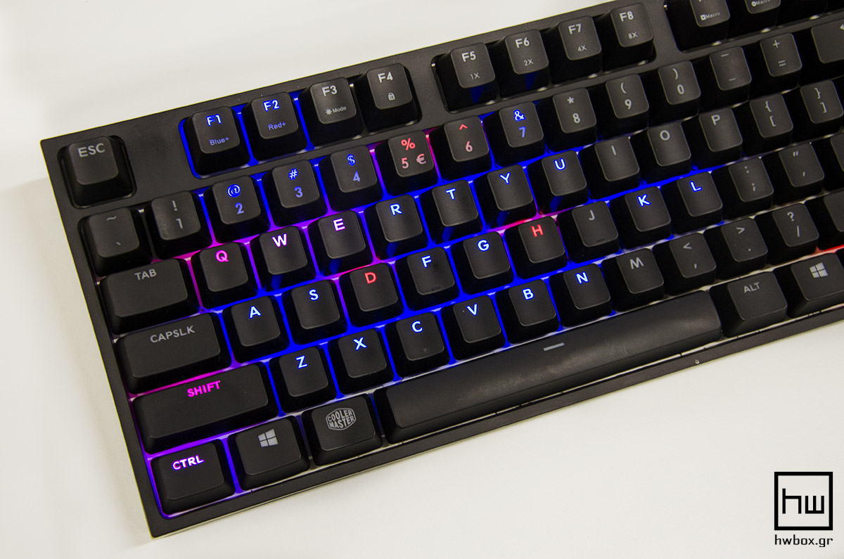 CM Storm QuickFire XTi Review: Put some colors on your keyboard