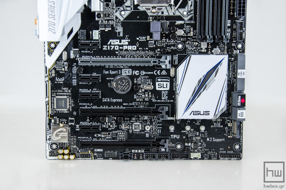 ASUS Z170-Pro Review: White-out