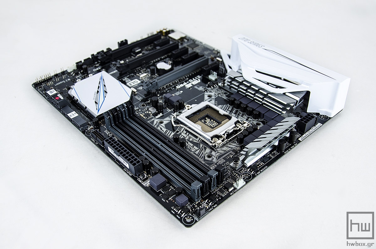 ASUS Z170-Pro Review: White-out