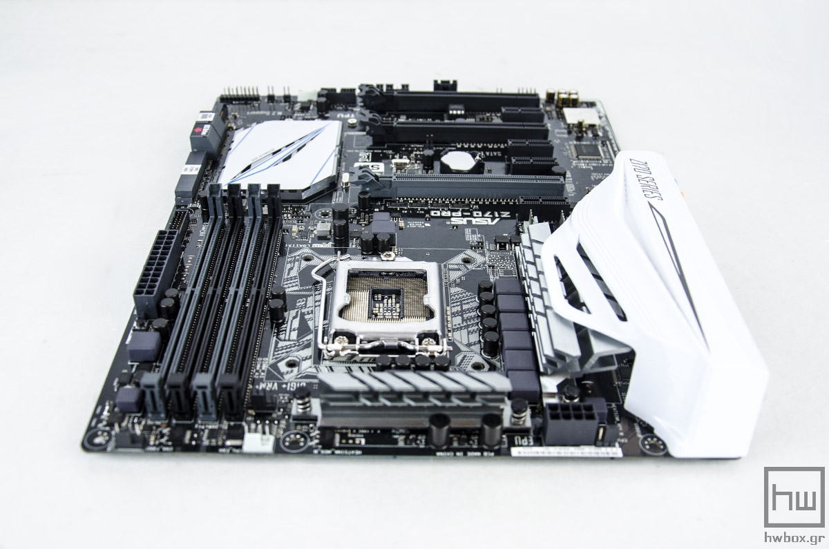 ASUS Z170-Pro Review: White-out