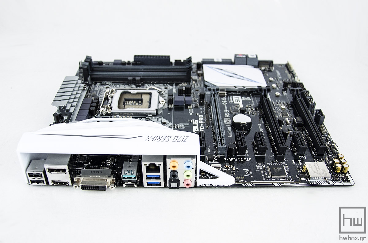 ASUS Z170-Pro Review: White-out