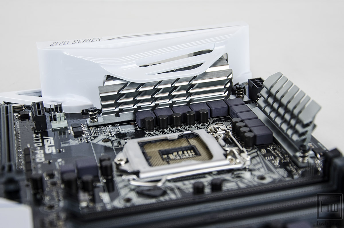 ASUS Z170-Pro Review: White-out