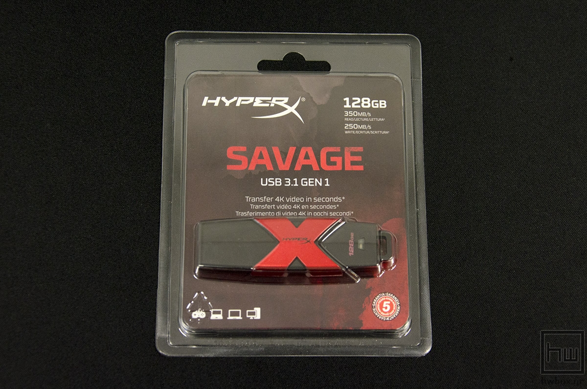 HyperX Savage 128 GB USB 3.1 Gen 1 Review: The fast flash drive