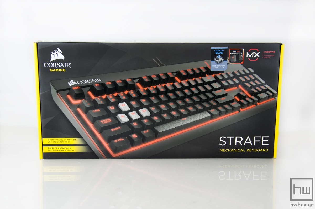 Corsair Strafe Cherry MX Blue Review: Real mech or nothing