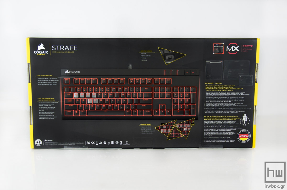 Corsair Strafe Cherry MX Blue Review: Real mech or nothing