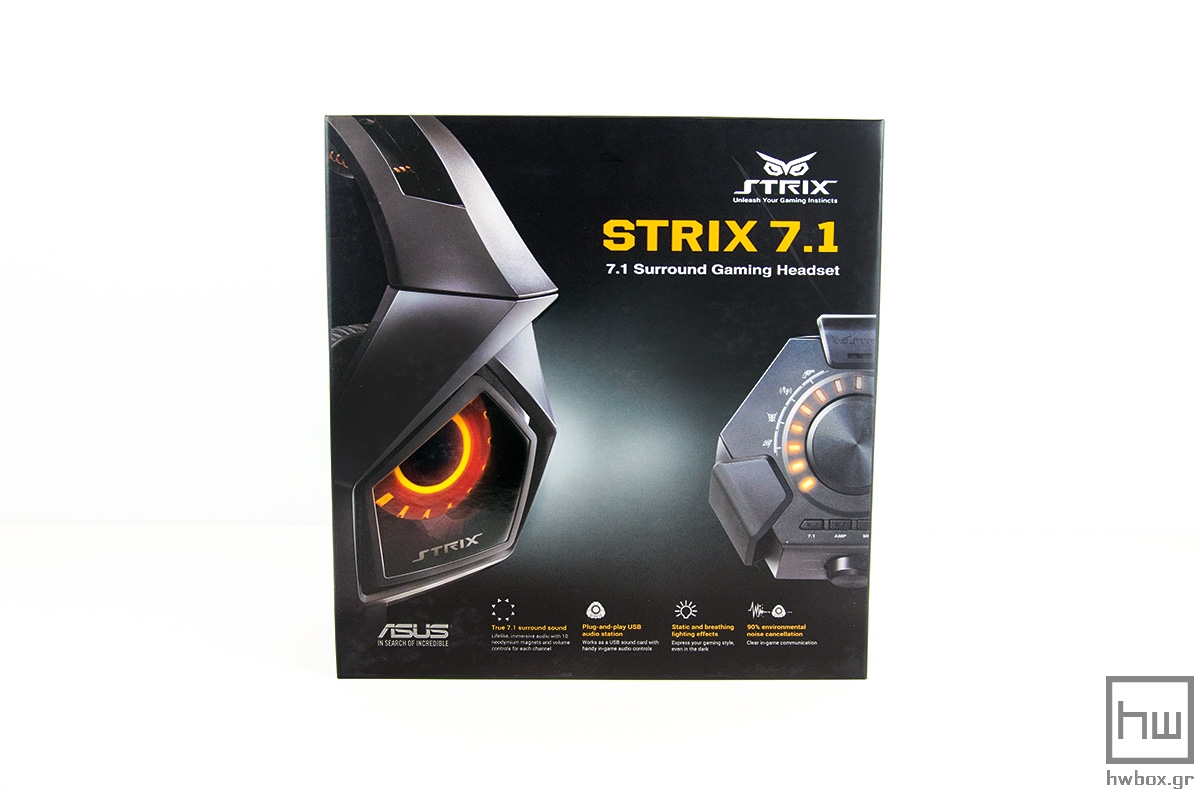 ASUS Strix 7.1 Gaming headset Review: The aggressive strix