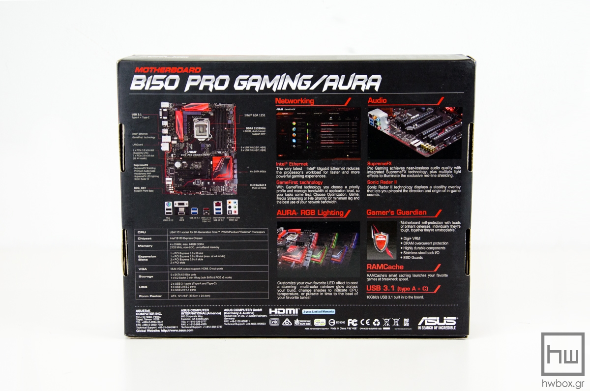 ASUS B150 Pro Gaming Aura Review: For sensible gamers