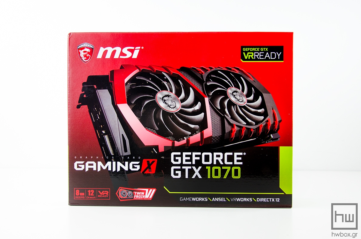 MSI GTX 1070 Gaming X 8G Review: Play hard, stay silent